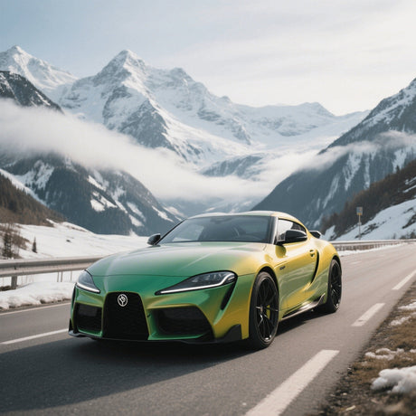 Gloss Metallic Chameleon Green