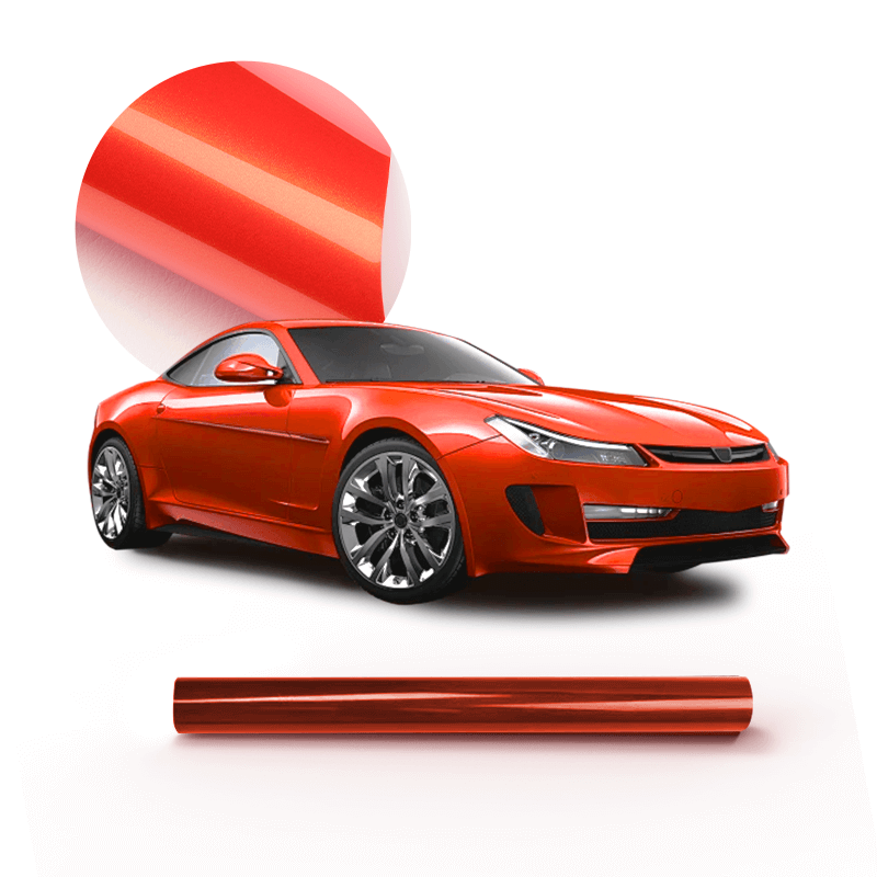 Gloss Metallic Flame Orange PPF
