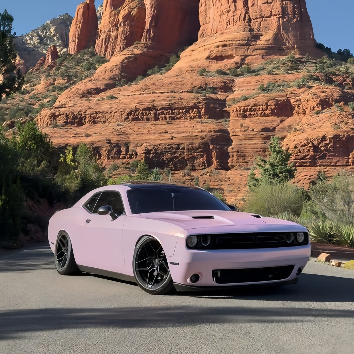 Pink White