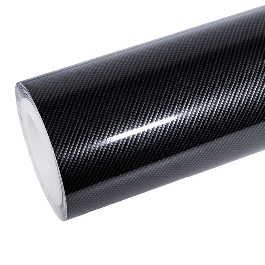 Silver Black Carbon Fiber