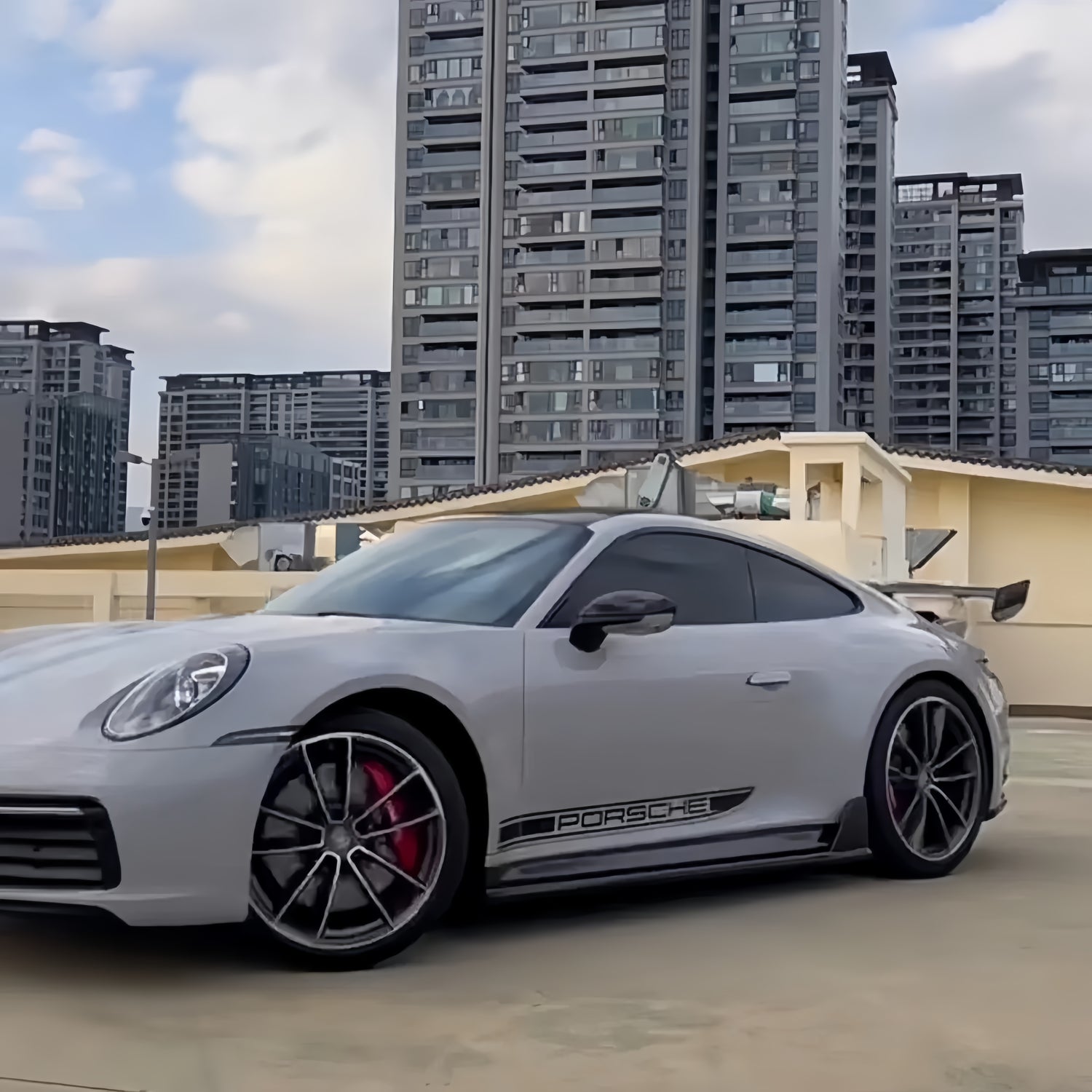 Crystal Porsche Matte Grey(CR51-P)